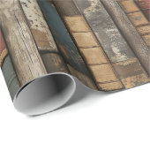 風化した本の包装紙 ラッピングペーパー (ロールコーナー)