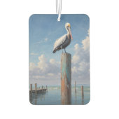 風化した波止場柱 カーエアーフレッシュナー (裏面)