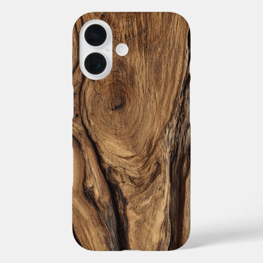 風化した渦巻き木目模様のスマホケース Case-Mate iPhoneケース (裏面)