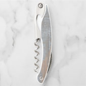 風化した灰色の木 ソムリエナイフ (正面)