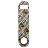 風化した灰色の波止場ボードThunder_Cove スピード栓抜き (裏面)