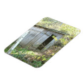 風化した素朴小屋 マグネット (左側)