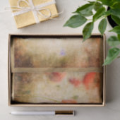 風化した背景のケシやトンボ 薄葉紙 (ギフト)