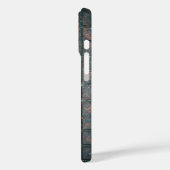 風化した金属の格子 Case-Mate iPhoneケース (裏面 / 左)