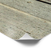 風化した錆びたドアハンドル ポスター (コーナー)