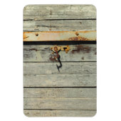 風化した錆びたドアハンドル マグネット (縦)