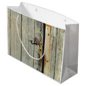 風化した錆びたドアハンドル ラージペーパーバッグ (裏面アングル)