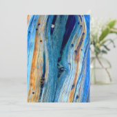 風化した青い納屋の板 (スタンド正面)