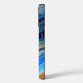 風化した青い納屋の板 Case-Mate iPhoneケース (裏面 / 左)