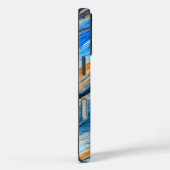 風化した青い納屋の板 Case-Mate iPhoneケース (裏面 / 右)