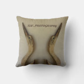 風化した2つのヘロン海岸 アウトドアクッション (裏面)