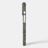 風化アウトクロップ迷彩柄カスタム/文字 Case-Mate iPhoneケース (裏面 / 左)