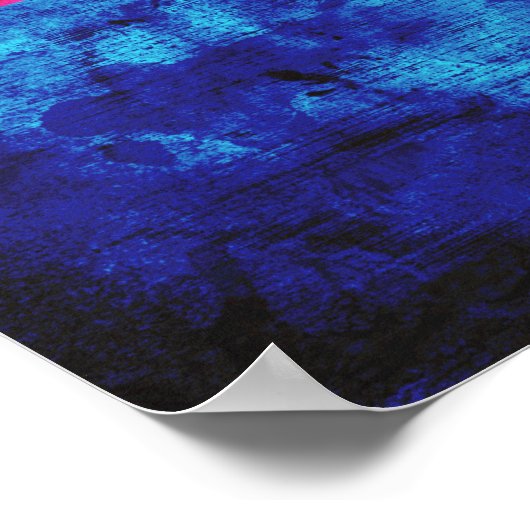 風化アリゾナ州旗 ポスター (角)