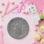 風化グレーセメント歩道 ペーパープレート (パーティー)