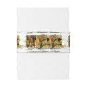 風化ジプシーのキャラバンサンダー_コーブ任意の色 招待状ベリーバンド (裏面例)