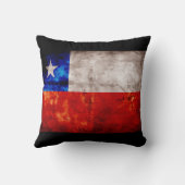 風化チリ国旗 クッション (裏面)