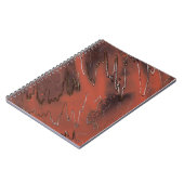 風化テクスチャ ノートブック (左側)