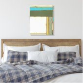 風化パネ絵画ルのJennifer Goldberger キャンバスプリント (インサイチュ (寝室))