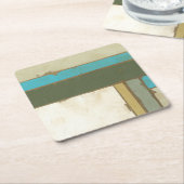 風化パネ絵画ルのJennifer Goldberger スクエアペーパーコースター (アングル)