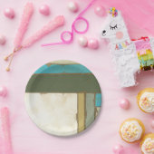 風化パネ絵画ルのJennifer Goldberger ペーパープレート (パーティー)