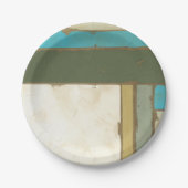 風化パネ絵画ルのJennifer Goldberger ペーパープレート (正面)