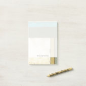 風化パネ絵画ルのJennifer Goldberger ポストイット (デスク上)