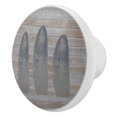 風化ビーチ流木サーフボード セラミックノブ (右)