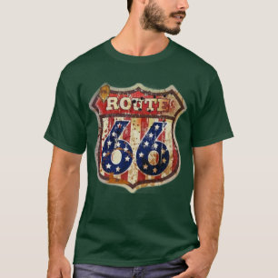 風化ルート66 Tシャツ