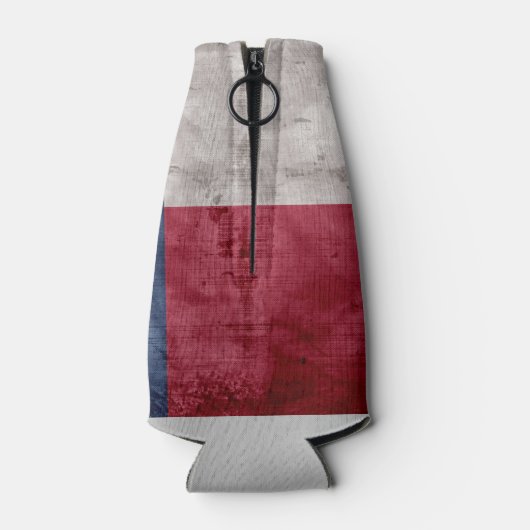 風化ヴィンテージテキサス州州旗 ボトルクーラー (裏面)