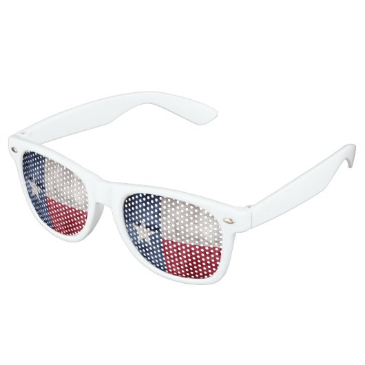 風化ヴィンテージテキサス州州旗 レトロサングラス (アングル)