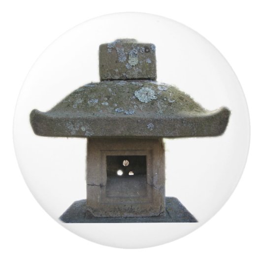 風化塔像 セラミックノブ (正面)