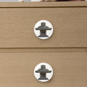 風化塔像 セラミックノブ