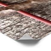 風化擦り切れたした ポスター (角)