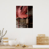 風化擦り切れたした ポスター (キッチン)