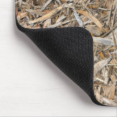 風化木材チップの層 マウスパッド (コーナー)