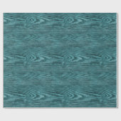 風化木材テクスチャアクア ラッピングペーパー (フラット)
