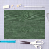 風化木材テクスチャハンターグリーン 薄葉紙 (クラフト)