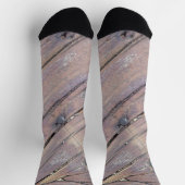 風化木材ラフ加工デッキ ソックス (上部)