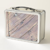 風化木材ラフ加工デッキ メタルランチボックス (裏面)