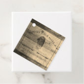 風化木材製品つるラベル フェイバータグ (インサイチュ)