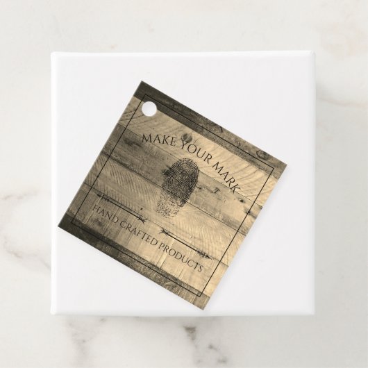 風化木材製品つるラベル フェイバータグ (インサイチュ)