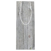 風化木材 ワインギフトバッグ (正面)