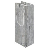 風化木材 ワインギフトバッグ (正面アングル)