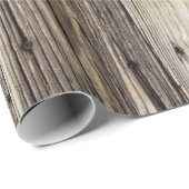 風化木板包装紙 ラッピングペーパー (ロールコーナー)