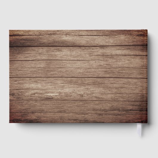 風化木樽 – コーラルフラワー ゲストブック (裏面)