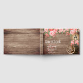 風化木樽 – コーラルフラワー ゲストブック (全面)