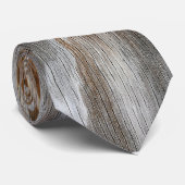 風化木目抽象デザイン ネクタイ (ロール)