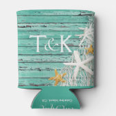 風化木素朴ヒトデ網 |アクア 缶クーラー (裏面)