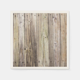 風化木素朴材波止場板 スタンダードカクテルナプキン