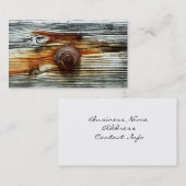 風化波止場ボードサンダーコーブ 名刺 (正面/裏面)